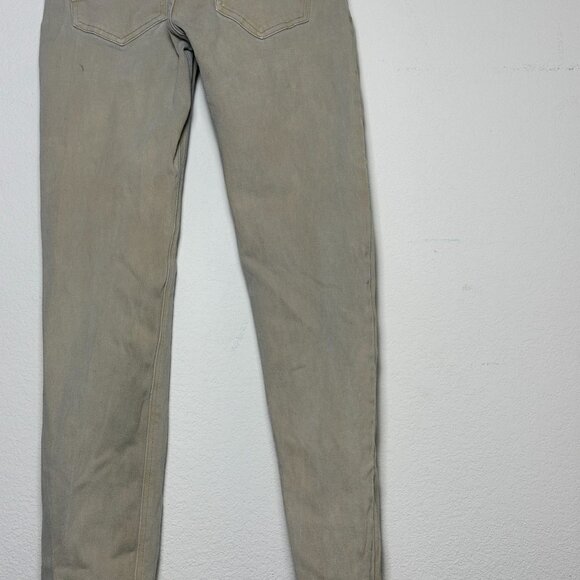 Demolition Cargo Punk Khaki Moto Pant Slim Front Pockets Tech Men 28x29 Y2K - Picture 16 of 16